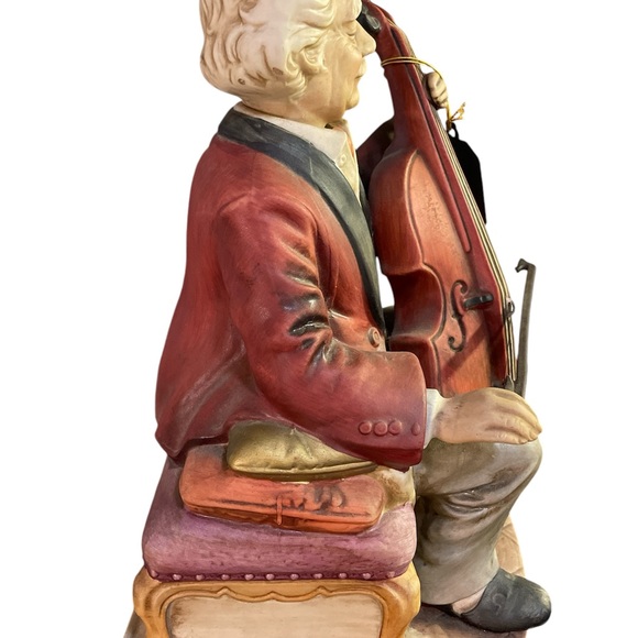 Vintage 70s Melody in Motion The Cellest Animated Porcelain Figure - Picture 7 of 11